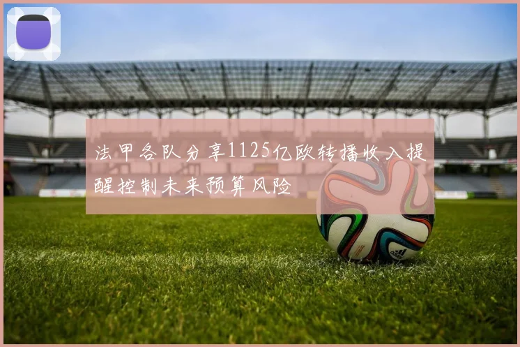 法甲各队分享1125亿欧转播收入提醒控制未来预算风险